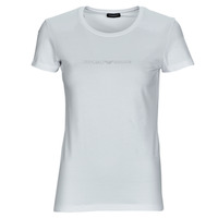 vaatteet Naiset Lyhythihainen t-paita Emporio Armani T-SHIRT CREW NECK Valkoinen
