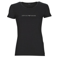 vaatteet Naiset Lyhythihainen t-paita Emporio Armani T-SHIRT CREW NECK Musta