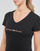 vaatteet Naiset Lyhythihainen t-paita Emporio Armani T-SHIRT Musta