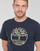 vaatteet Miehet Lyhythihainen t-paita Timberland SS Tree Logo Seasonal Camo Tee Laivastonsininen