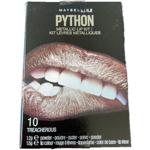 kauneus Naiset Luomiväripaletit Maybelline New York Python Metallic Lipstick Kit - 10 Treacherous Other