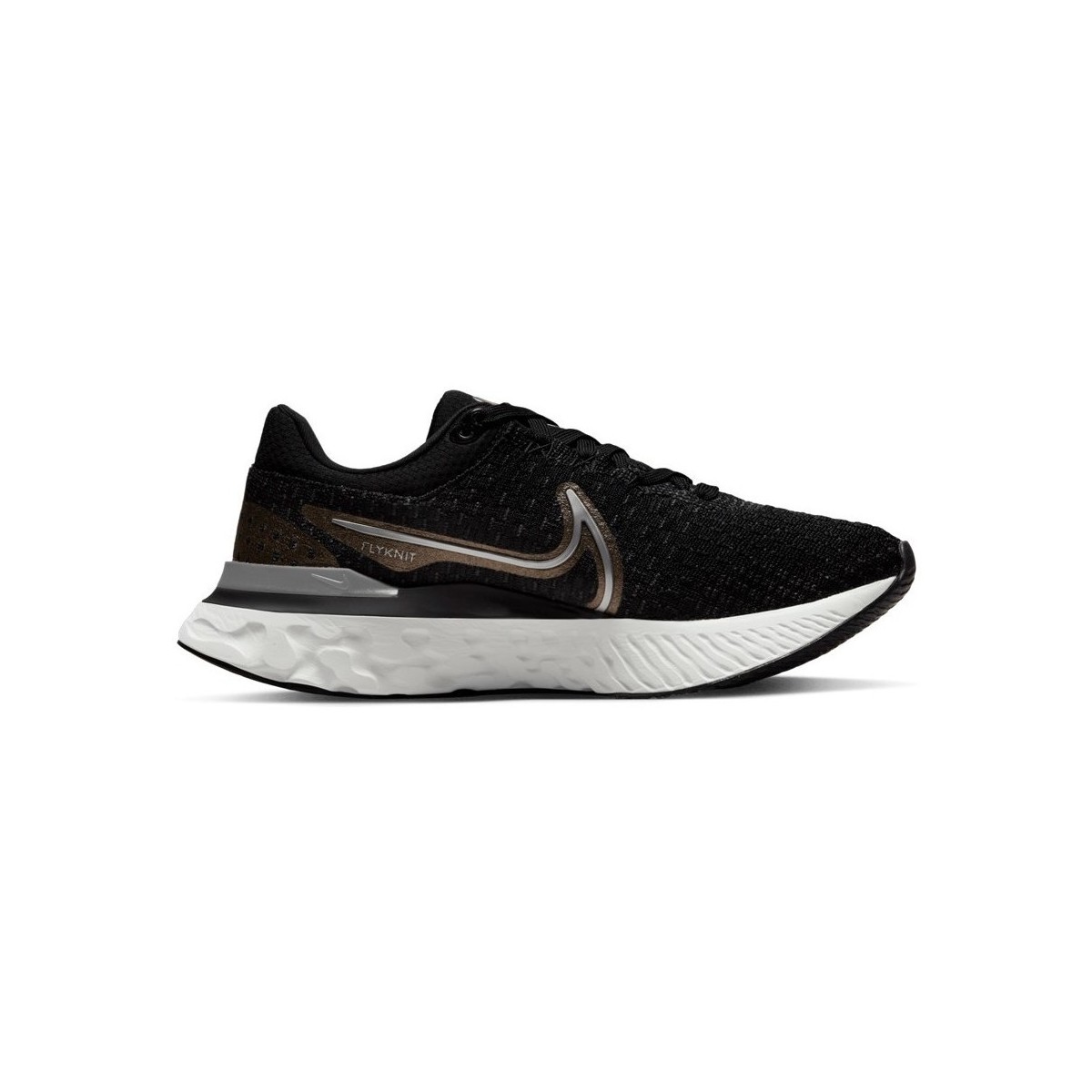 kengät Naiset Juoksukengät / Trail-kengät Nike React Infinity Run Flyknit 3 Musta