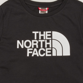 The North Face Girls S/S Crop Easy Tee Musta