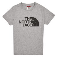 vaatteet Pojat Lyhythihainen t-paita The North Face Boys S/S Easy Tee Harmaa / Clear