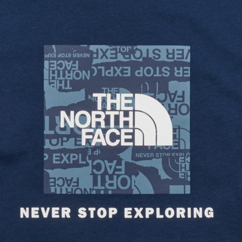 The North Face Boys S/S Redbox Tee Laivastonsininen