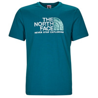 vaatteet Miehet Lyhythihainen t-paita The North Face S/S Rust 2 Tee Sininen
