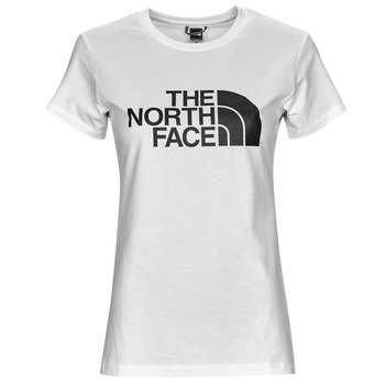 vaatteet Naiset Lyhythihainen t-paita The North Face S/S Easy Tee Valkoinen