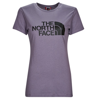vaatteet Naiset Lyhythihainen t-paita The North Face S/S Easy Tee Violetti