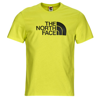 vaatteet Miehet Lyhythihainen t-paita The North Face S/S Easy Tee Keltainen