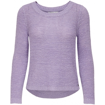 vaatteet Naiset Neulepusero Only Malha Geena - Purple Pink Violetti