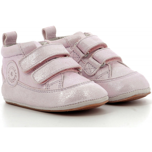 kengät Tytöt Vauvan tossut Robeez Robycratch Vaaleanpunainen