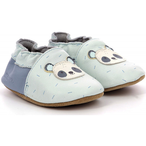 kengät Pojat Vauvan tossut Robeez Panda Master Sininen