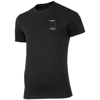 vaatteet Miehet Lyhythihainen t-paita 4F TSM010 Musta
