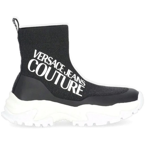 kengät Naiset Tennarit Versace Jeans Couture 73VA3SV5 Musta
