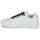 kengät Miehet Matalavartiset tennarit Versace Jeans Couture 74YA3SD1 Valkoinen / Musta