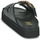 kengät Naiset Sandaalit ja avokkaat Versace Jeans Couture 74VA3SM1 Musta / Kulta