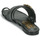 kengät Naiset Sandaalit Versace Jeans Couture 74VA3S62-ZS539 Musta / Kulta
