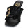 kengät Naiset Sandaalit Versace Jeans Couture 74VA3S70-71570 Musta / Kulta