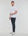 vaatteet Miehet Lyhythihainen poolopaita Versace Jeans Couture GAGT08 Valkoinen / Kulta