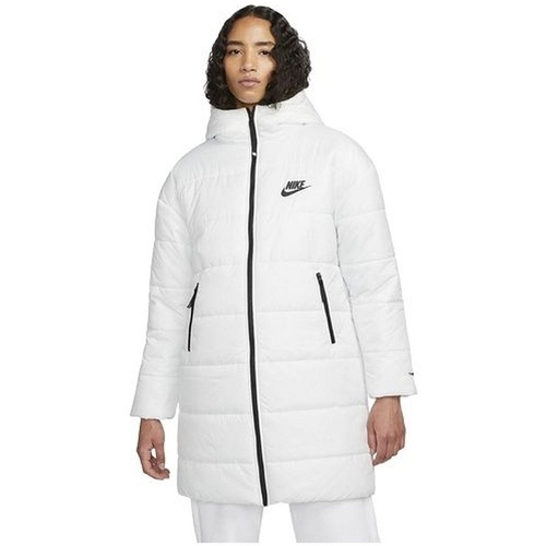vaatteet Naiset Paksu takki Nike W NSW SYN TF RPL HD PARKA Valkoinen