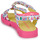 kengät Tytöt Sandaalit ja avokkaat Agatha Ruiz de la Prada SMILEN Valkoinen / Vaaleanpunainen