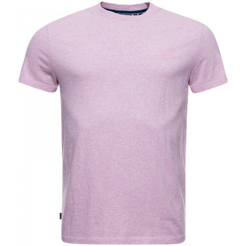 vaatteet Miehet T-paidat & Poolot Superdry Vintage logo emb Vaaleanpunainen