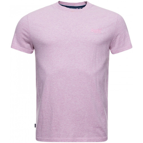 vaatteet Miehet T-paidat & Poolot Superdry Vintage logo emb Vaaleanpunainen