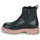 kengät Tytöt Bootsit S.Oliver 45412-41-054 Musta / Vaaleanpunainen