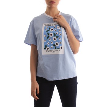 vaatteet Naiset Lyhythihainen t-paita Emme Marella ATZECO Sininen