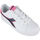 kengät Lapset Tennarit Diadora 101.173323 01 C8593 White/Black iris/Pink pas Valkoinen