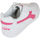 kengät Lapset Tennarit Diadora 101.175781 01 C2322 White/Hot pink Vaaleanpunainen