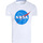 vaatteet Miehet Lyhythihainen t-paita Nasa NASA49T Valkoinen
