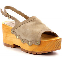 kengät Naiset Sandaalit ja avokkaat Kickers Kick Wedge Wood Beige