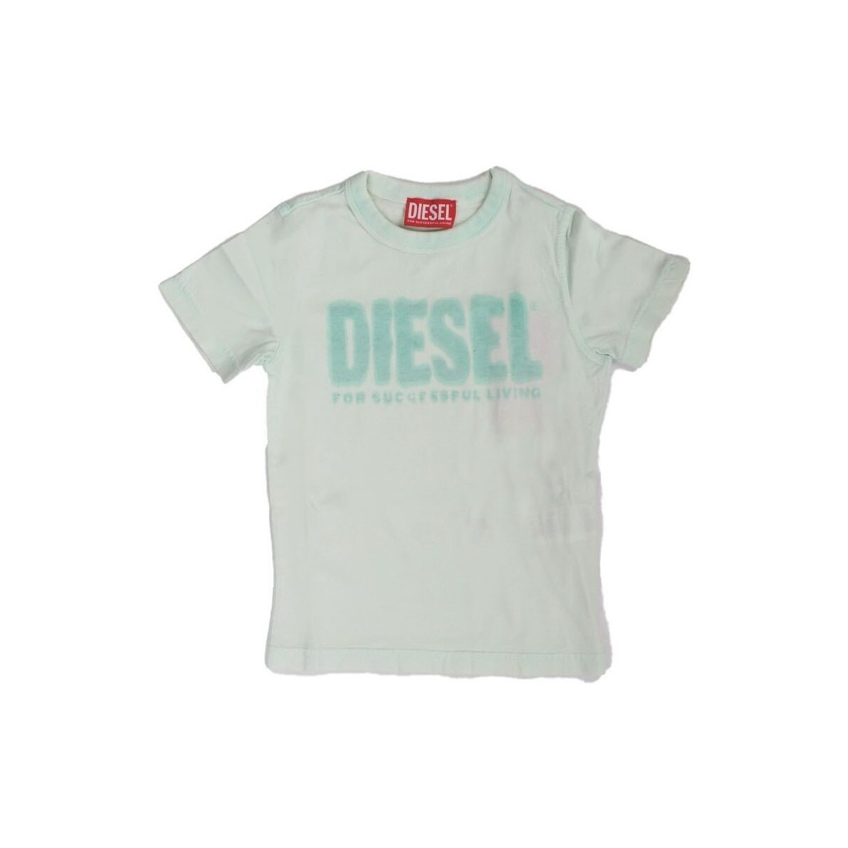vaatteet Pojat Lyhythihainen t-paita Diesel J01130 Vihreä