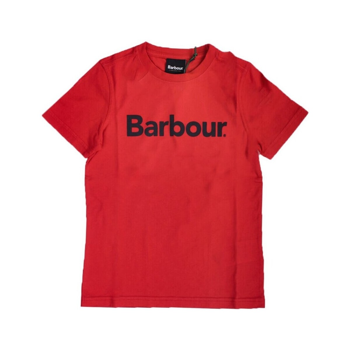 vaatteet Pojat Lyhythihainen t-paita Barbour CTS0060 Punainen