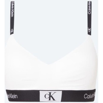 vaatteet Naiset Urheiluliivit Calvin Klein Jeans 000QF7218E100 LGHT LINED BRALETTE Valkoinen