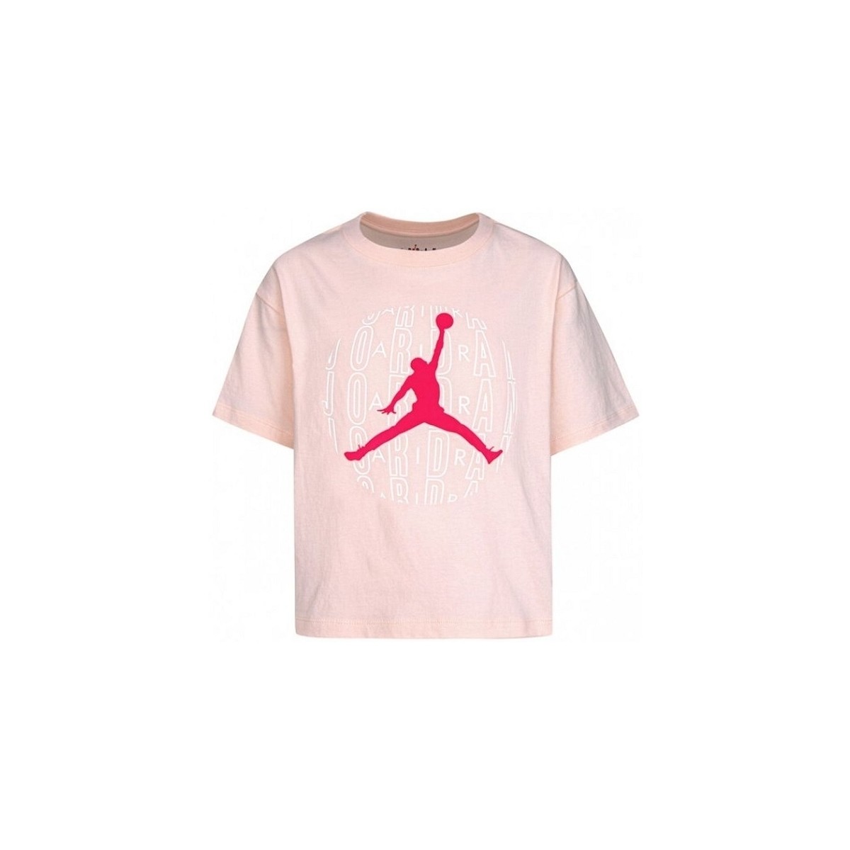 vaatteet Tytöt Verryttelypuvut Nike JUMPMAN HBR WORLD Vaaleanpunainen