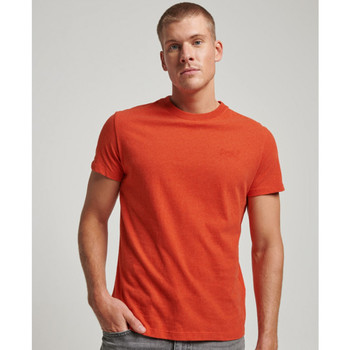 vaatteet Miehet T-paidat & Poolot Superdry Vintage logo emb Oranssi