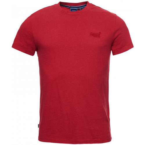 vaatteet Miehet T-paidat & Poolot Superdry Vintage logo emb Punainen
