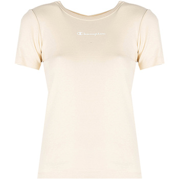 vaatteet Naiset Lyhythihainen t-paita Champion 115430 Keltainen