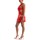vaatteet Naiset Shortsit / Bermuda-shortsit Desigual 23SWVW70 Punainen