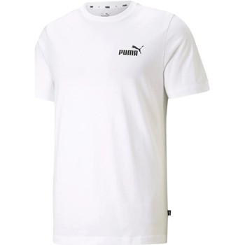vaatteet Miehet Lyhythihainen t-paita Puma  Valkoinen