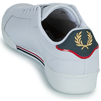 Fred Perry B722 LEATHER Valkoinen