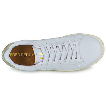 Fred Perry B721 LEATHER Valkoinen