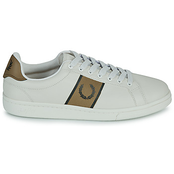 Fred Perry B721 LEATHER Beige / Ruskea