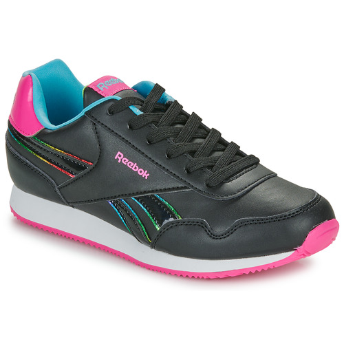 kengät Tytöt Matalavartiset tennarit Reebok Classic REEBOK ROYAL CL JOG 3.0 Musta / Vaaleanpunainen