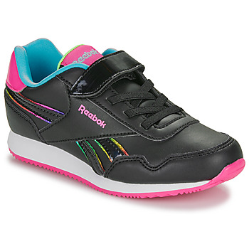 kengät Tytöt Matalavartiset tennarit Reebok Classic REEBOK ROYAL CL JOG 3.0 1V Musta / Vaaleanpunainen