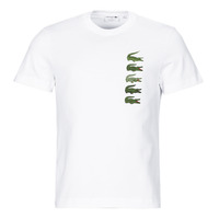 vaatteet Miehet Lyhythihainen t-paita Lacoste TH3563-001 Valkoinen