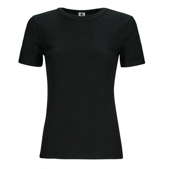 vaatteet Naiset Lyhythihainen t-paita Petit Bateau MC COL ROND Musta