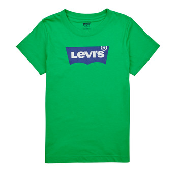 vaatteet Pojat Lyhythihainen t-paita Levi's BATWING TEE Vihreä